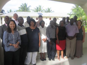 Bagamoyo, Tanzania, Workshop participants, April 2014